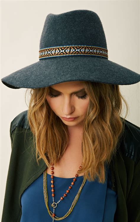 Witch hat with a boho chic design